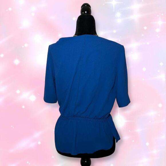 Wilfred Royal Blue T Shirt Y2K 2000s - Picture 5 of 6